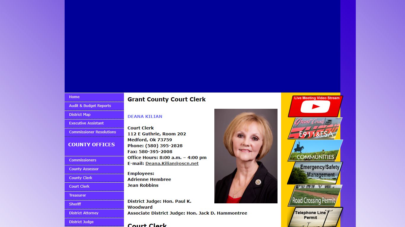 Grant County Court Clerk